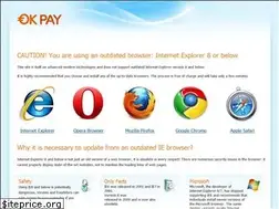 Sites similar to okpay.com