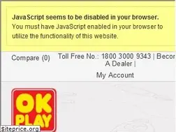 Sites similar to okplay.in
