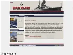 Sites similar to okretywojenne.pl