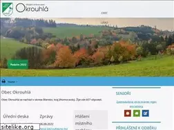 Sites similar to okrouhla.cz