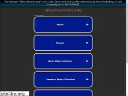 Sites similar to okruralwater.org
