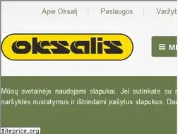 Sites similar to oksalis.lt