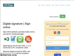 Sites similar to oksign.be