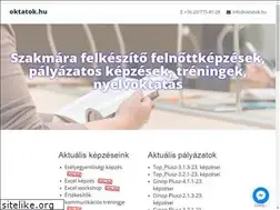 Sites similar to oktatok.hu