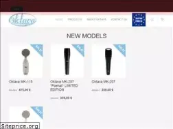 Sites similar to oktava-audio.com