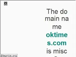 Sites similar to oktimes.com