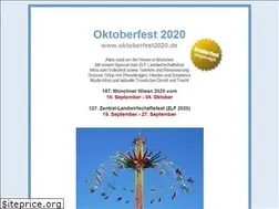 Sites similar to oktoberfest2020.de