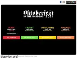Sites similar to oktoberfestinthegardens.com.au