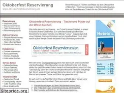 Sites similar to oktoberfestreservierung.de