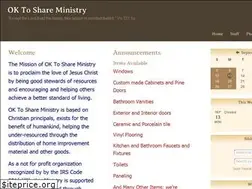 Sites similar to oktoshareministry.org