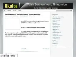 Sites similar to okulca.blogspot.com