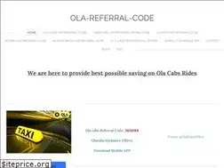 Sites similar to ola-referral-code.weebly.com