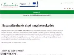 Sites similar to olaszruha.hu