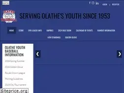 Sites similar to olatheyouthbaseball.com