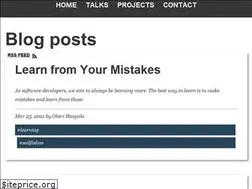 Sites similar to olavihaapala.fi
