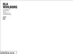 Sites similar to olawihlborg.se