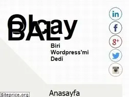 Sites similar to olcaybal.com