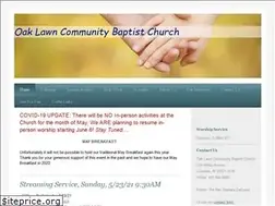 Sites similar to olcbaptistchurch.com