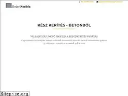 Sites similar to olcso-betonkerites.hu