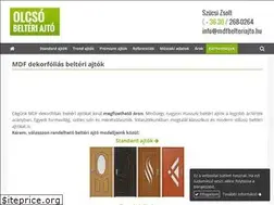 Sites similar to olcsobelteriajto.hu