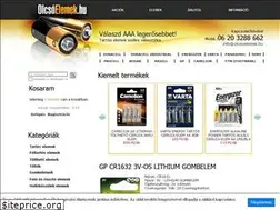 Sites similar to olcsoelemek.hu