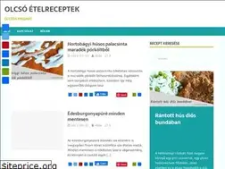 Sites similar to olcsoetelreceptek.hu