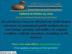 Sites similar to old-decoys.com