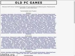 Sites similar to old-pc-games.com