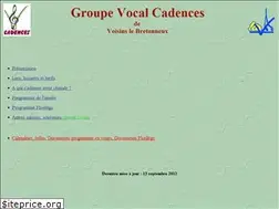 Sites similar to old.cadences.org