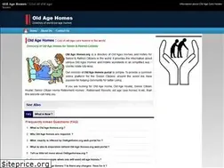 Sites similar to oldagehomes.org