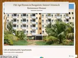 Sites similar to oldagehomesbangalore.wordpress.com