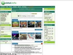 Sites similar to oldal.info