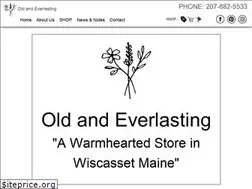 Sites similar to oldandeverlasting.com