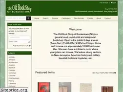 Sites similar to oldbookshopofbordentown.com