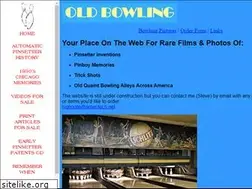 Sites similar to oldbowling.com