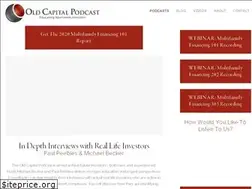 Sites similar to oldcapitalpodcast.com