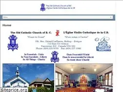 Sites similar to oldcatholicbc.com