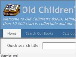 Sites similar to oldchildrensbooks.com