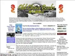 Sites similar to oldchinabooks.com