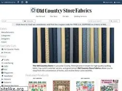 Sites similar to oldcountrystorefabrics.com