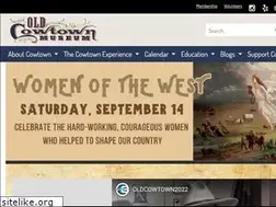 Sites similar to oldcowtown.org