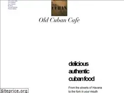 Sites similar to oldcubancafeinorlando.com