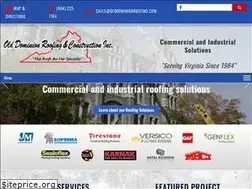 Sites similar to olddominionroofing.com