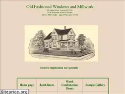 Sites similar to oldefashionedwindows.com