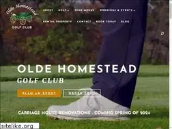 Sites similar to oldehomesteadgolfclub.com