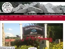 Sites similar to oldenewenglandgranite.com