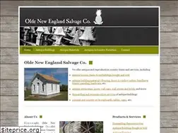 Sites similar to oldenewenglandsalvage.com