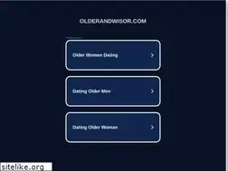 Sites similar to olderandwisor.com