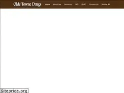 Sites similar to oldetownedrugs.com