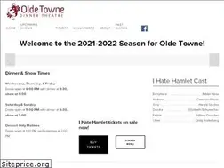Sites similar to oldetownetheatre.org